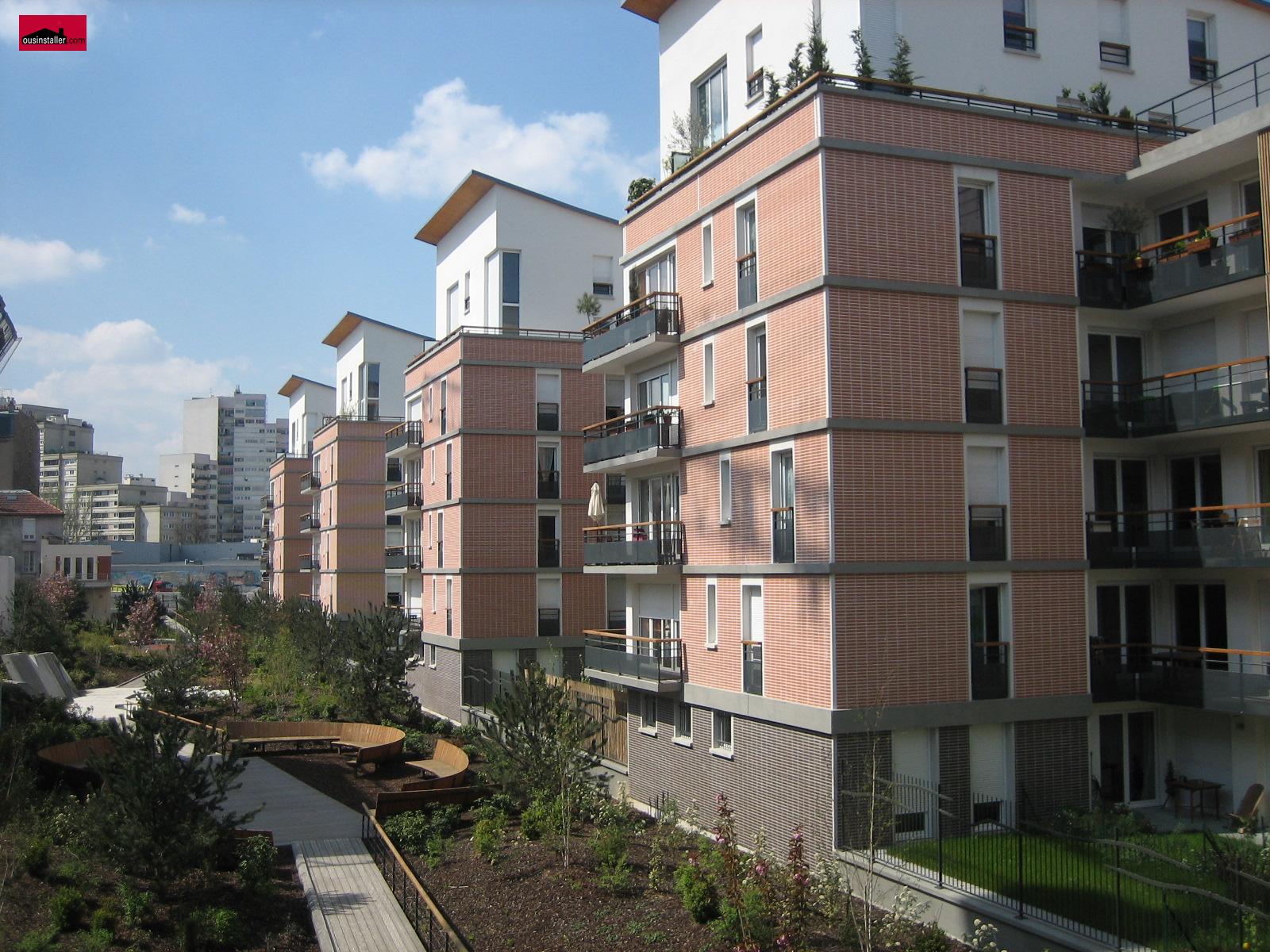 Photos de PANTIN 93500, quartier QUARTIER HOCHE, prix immobilier de pantin
