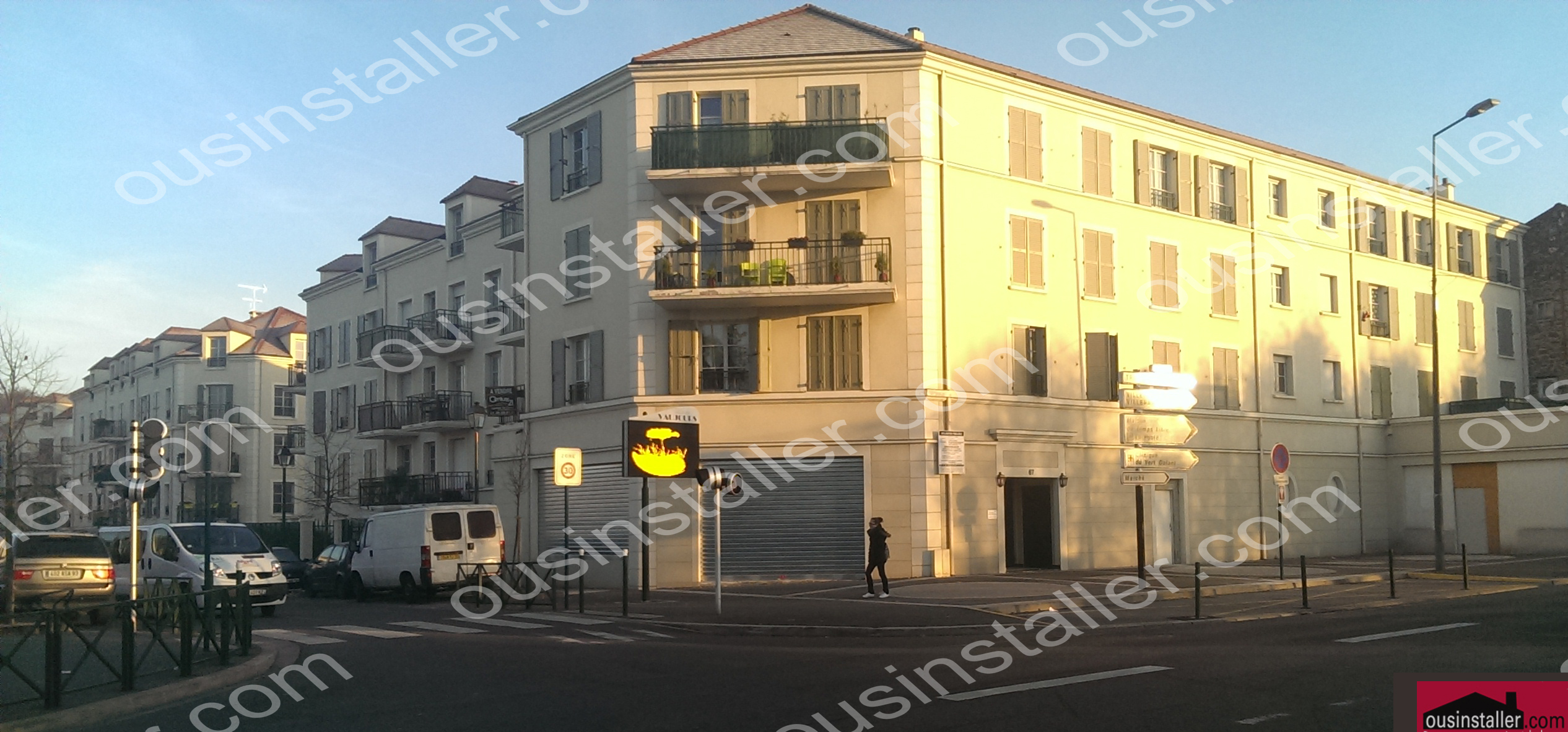 Photos de VAUJOURS 93410, quartier CENTRE VILLE - VERT GALANT, prix immobilier de vaujours