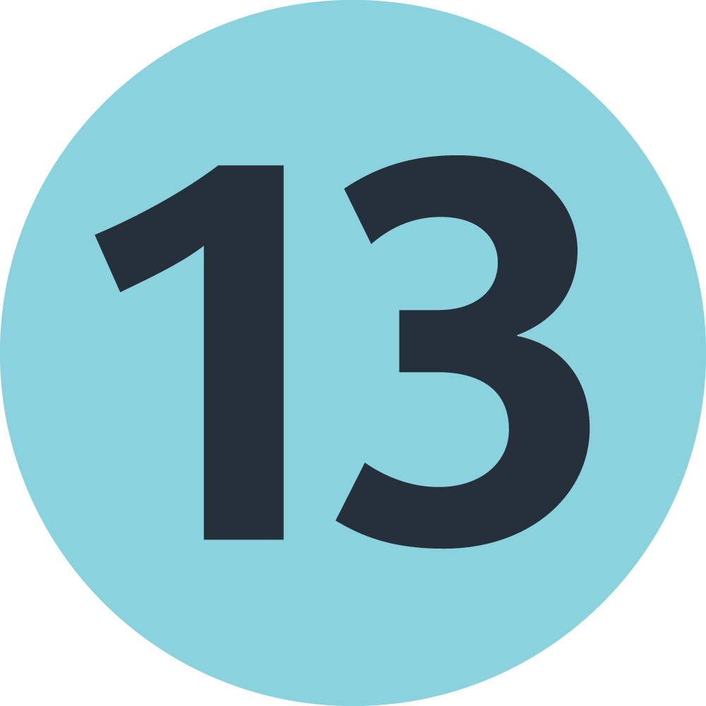 13