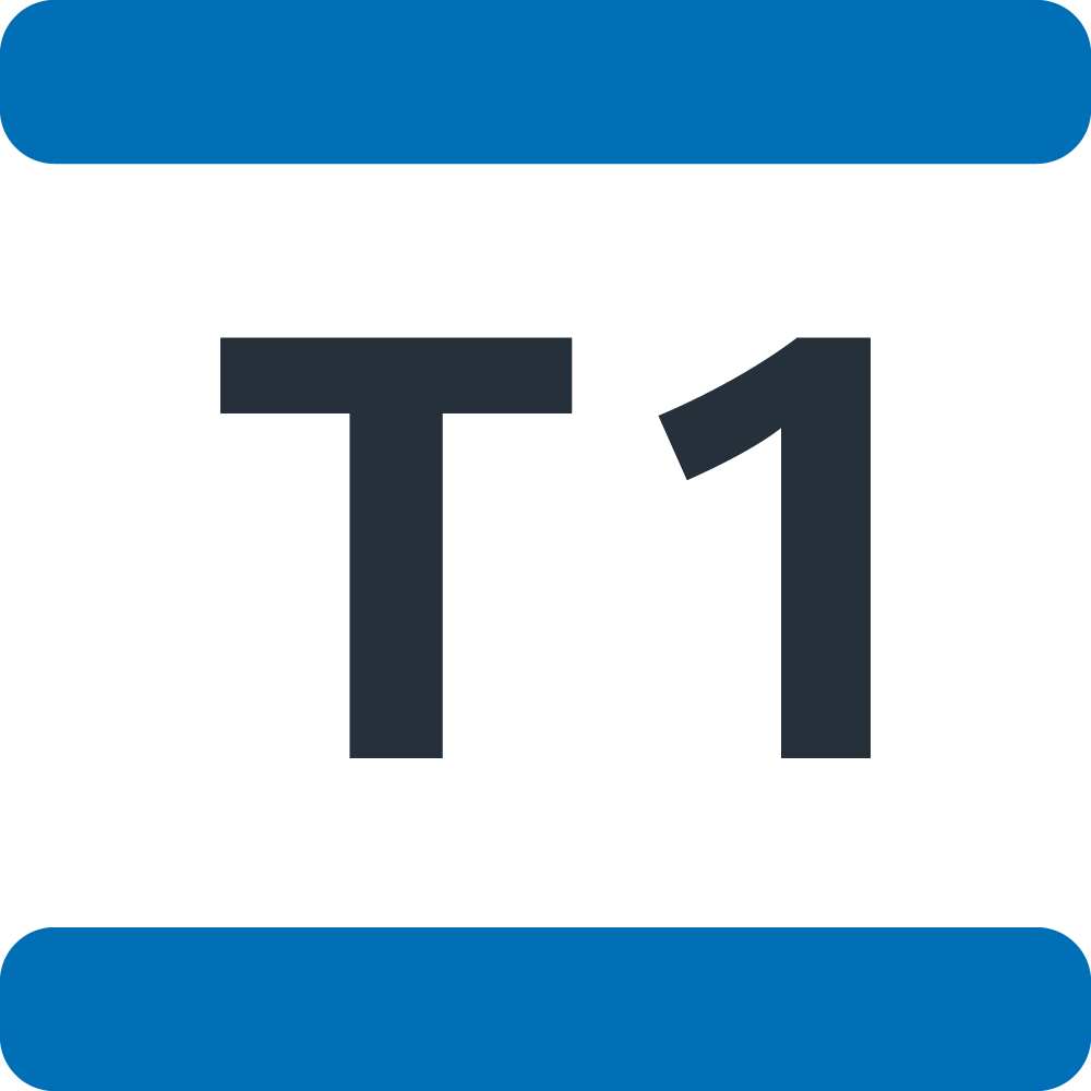 T1